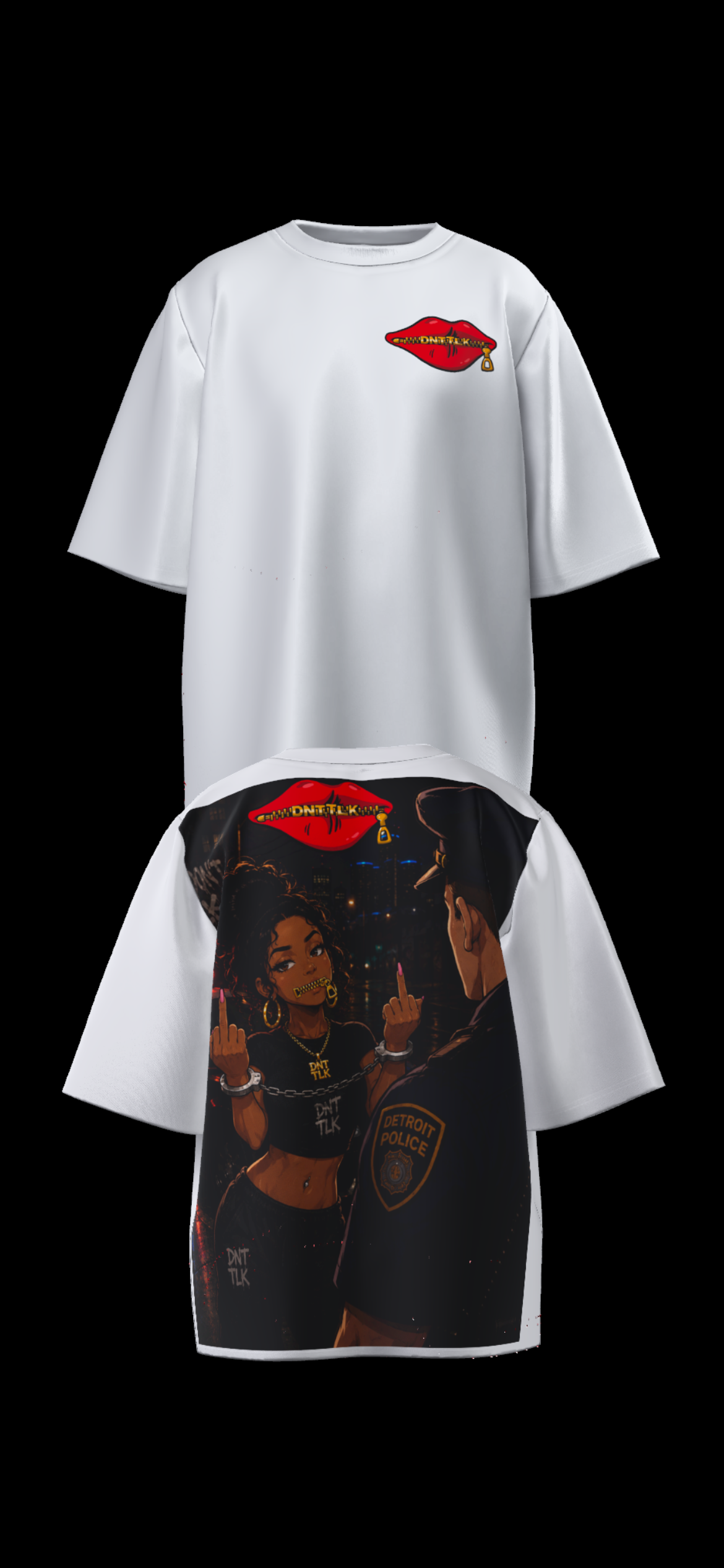 F THE PO PO SHORT SLEEVE TSHIRT