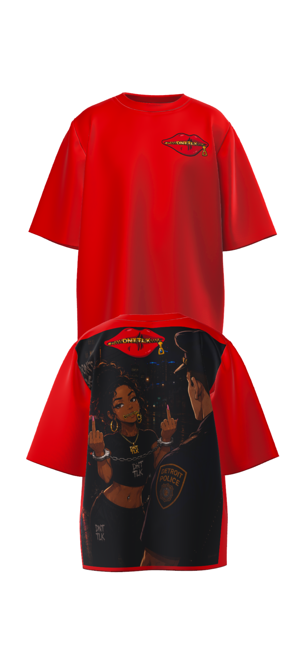 F THE PO PO SHORT SLEEVE TSHIRT
