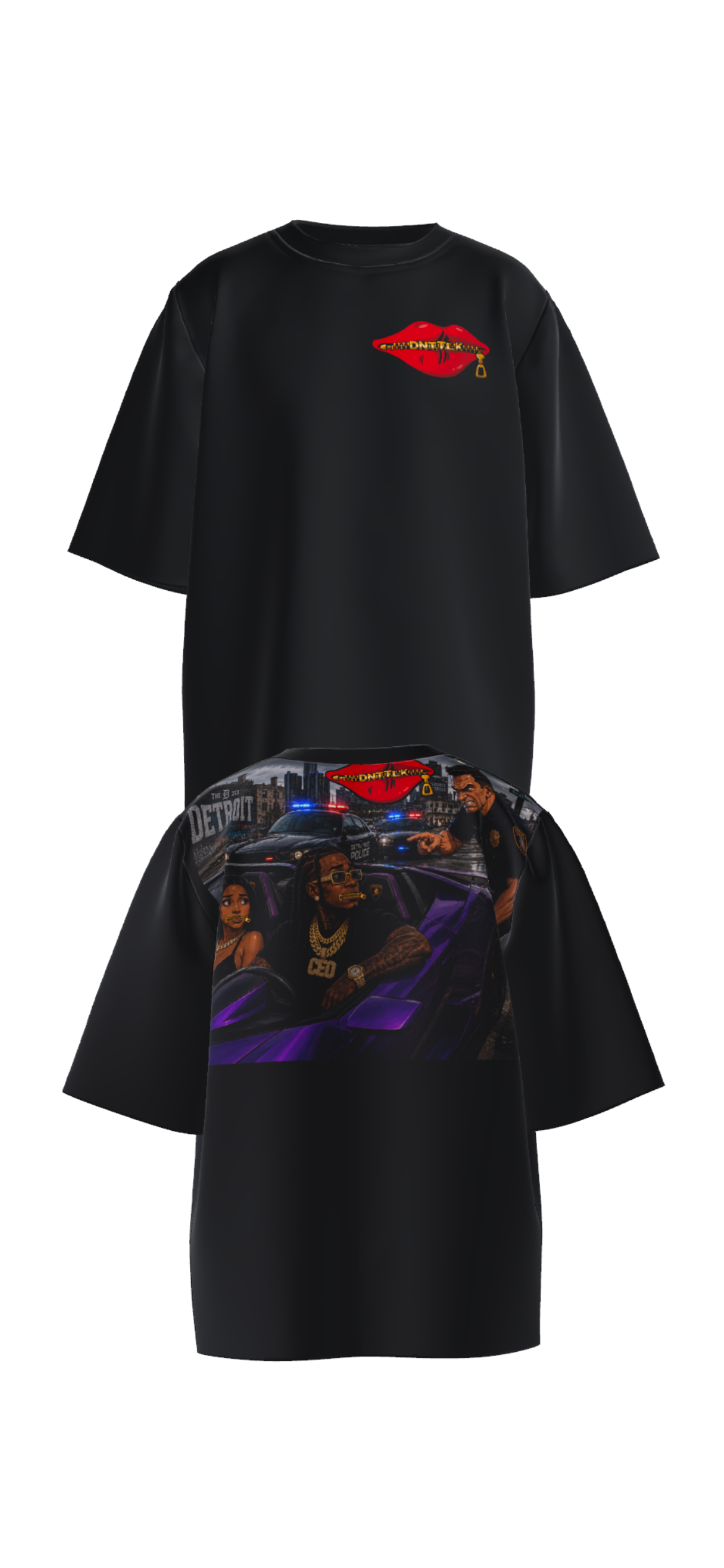 Ballin Aint A Crime Short Sleeve T-Shirt