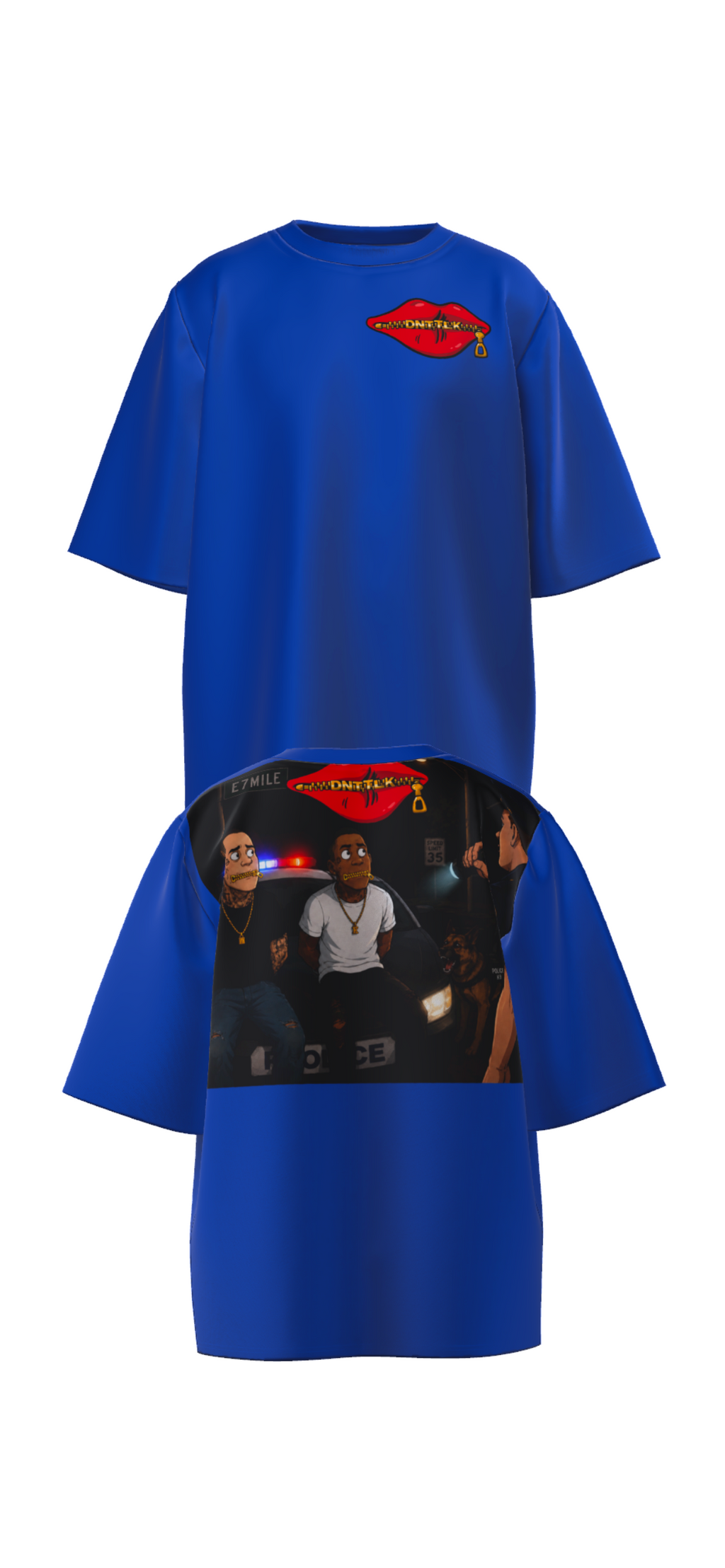 DNT TALK TRAFFIC STOP SHORT SLEEVE TEE