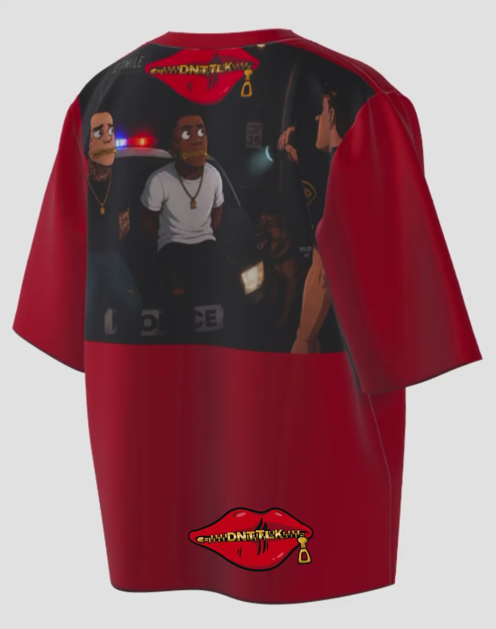 DNT TALK TRAFFIC STOP SHORT SLEEVE TEE